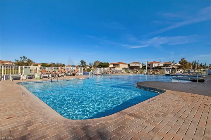 Oversized Community Pool with Infinity Edge