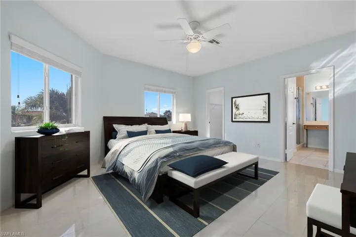 Master Bedroom Virtually Staged