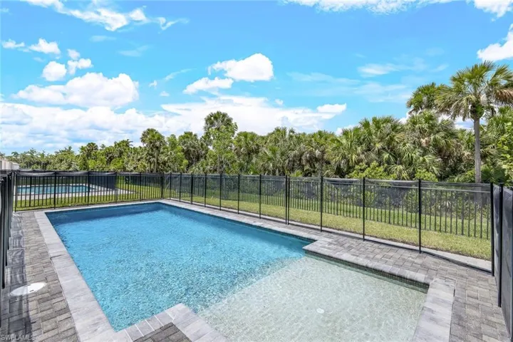 View of pool