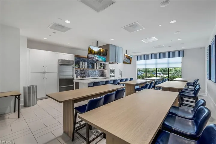Dining/Cooking Space in the Community Center