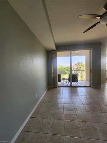 Living Room with Lanai Access