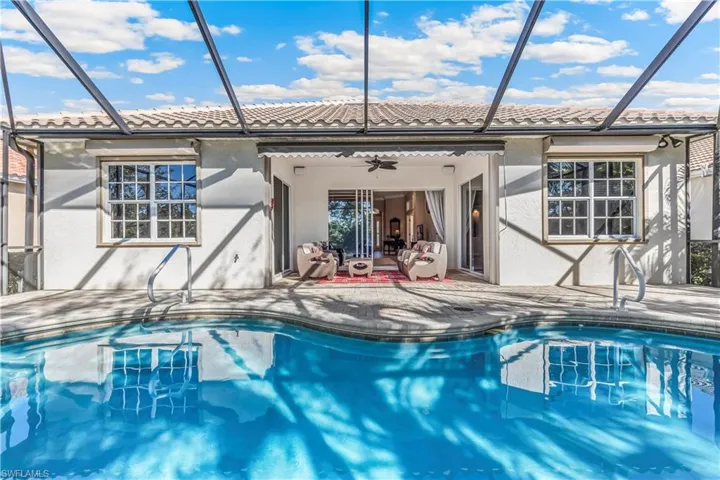 Beautiful pool and spa.