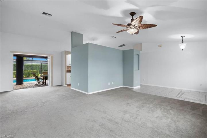 Formal living and dining
