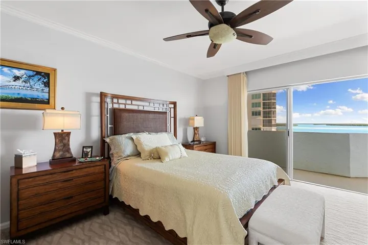 All 3 bedrooms have a water view