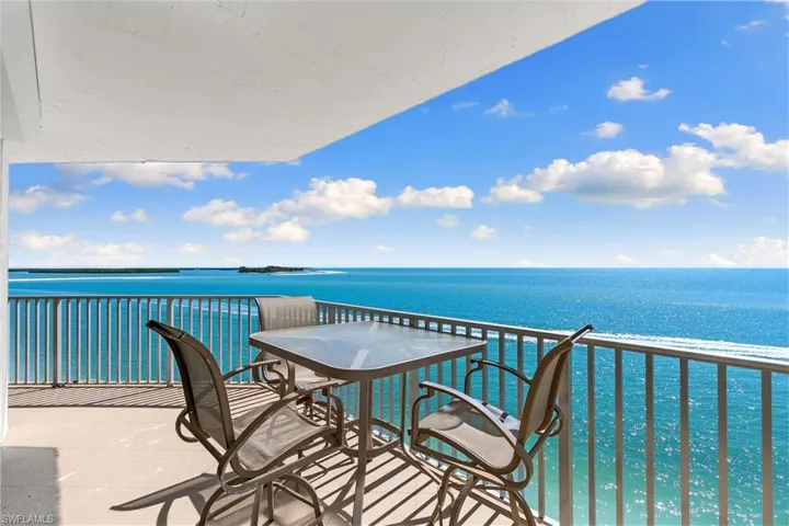 Enjoy morning coffee of afternoon beverage and appreciate the beautiful waters.