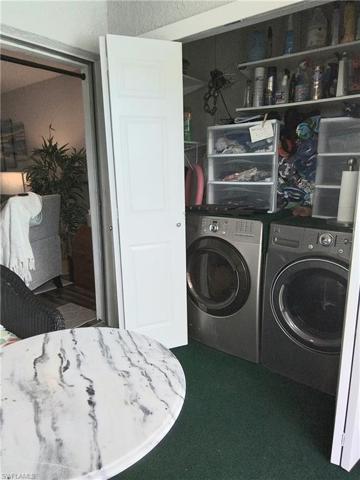 laundry in condo/lanai
