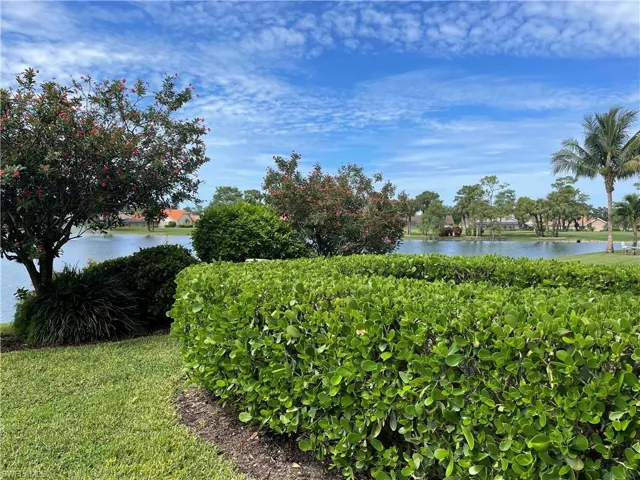 View of yard featuring a water view