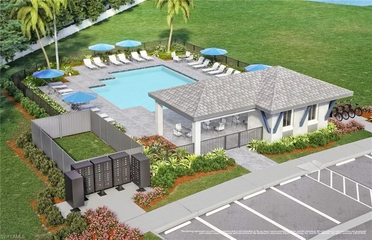 Rendering of Amenities.