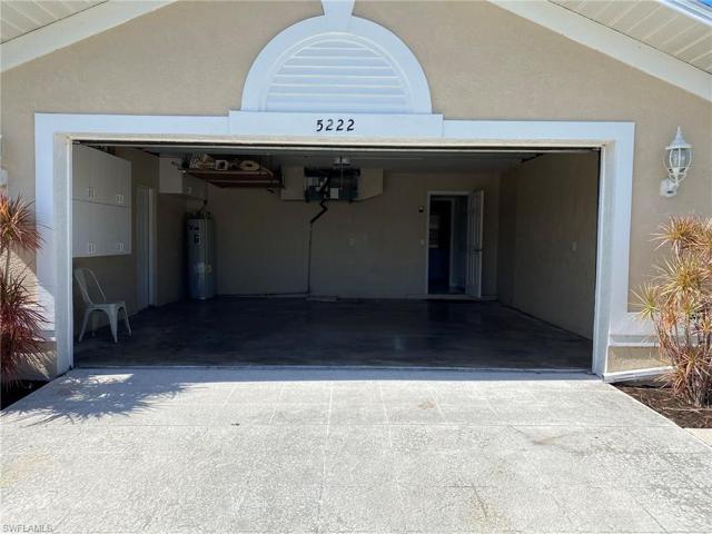 2 car garage with automatic garage door opener.