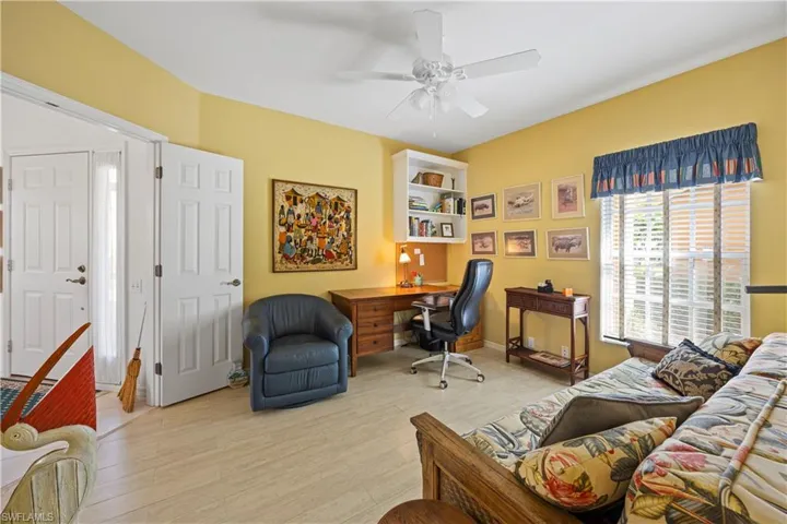 3rd Bedroom set up as den