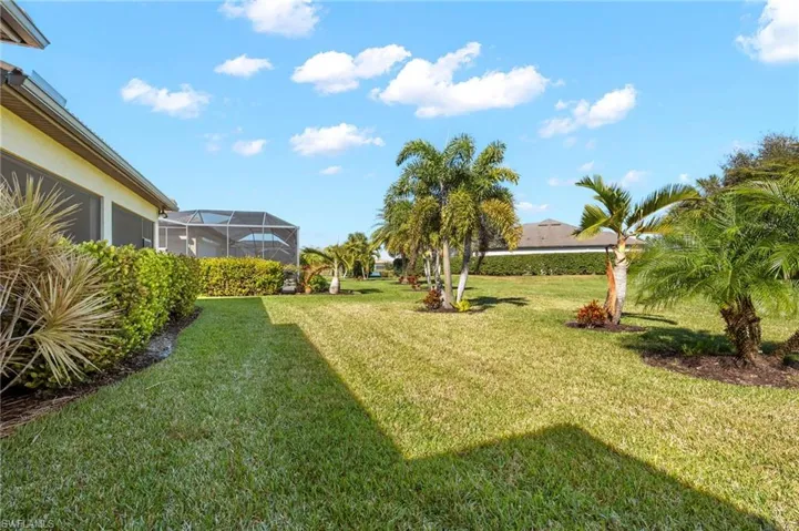Private, Manicured Backyard (plenty of room for a pool)