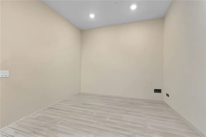 Laundry room flex space provides options - hobby room, prep kitchen, office, additonal storage - you decide. Storage has been virtually removed.