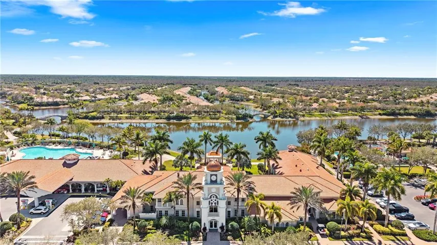 Community Center - A lap and resort-style pool