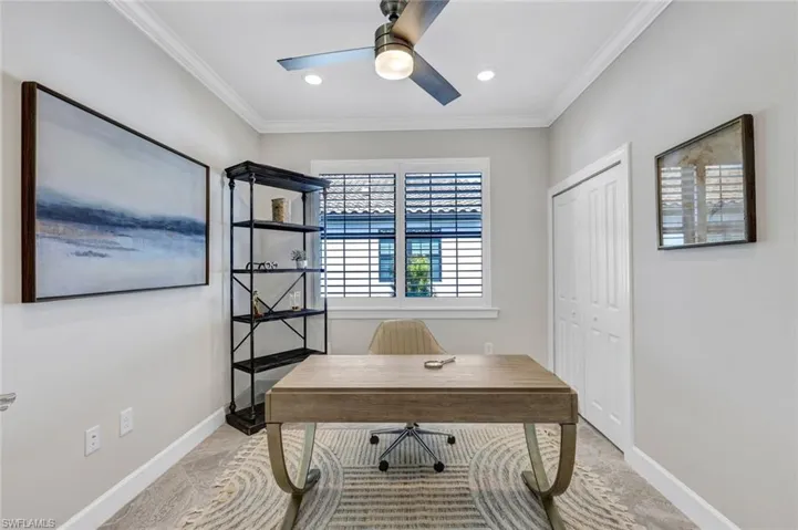 Bedroom/Den - includes a closet so it is a bedroom