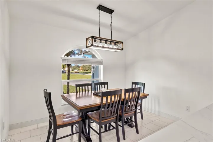 View of dining area