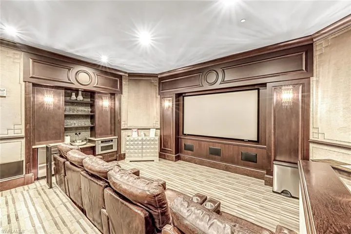 Private theater room - bring the grandkids and the popcorn.