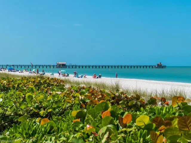 City of Naples beach view