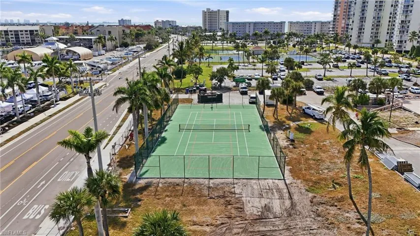 Tennis courts - Virtually Edited Image