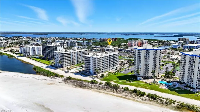 Bird's eye view of a large body of water - Virtually Edited Image