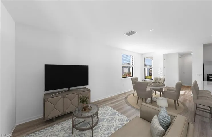 Virtual staging of this home.