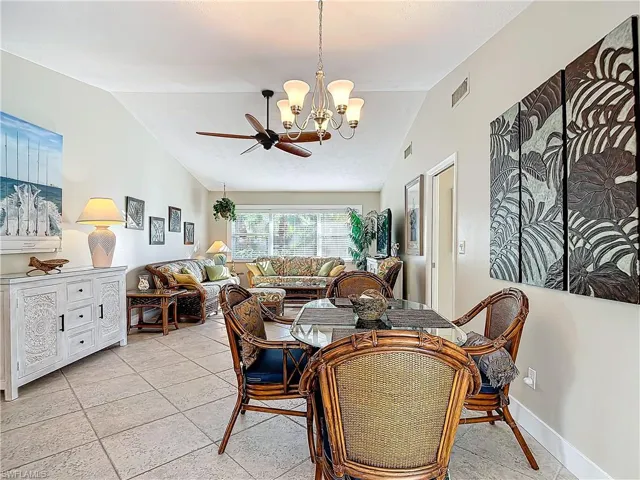 Vaulted ceiling