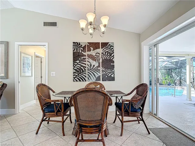 Dining area.