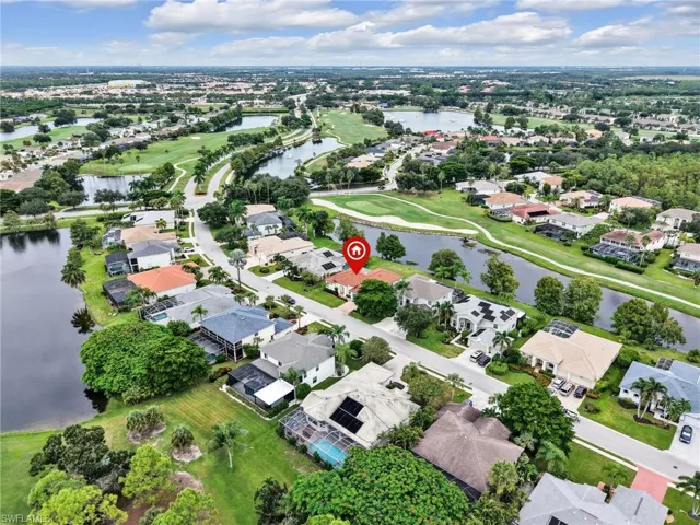 Aerial View of Home's Location