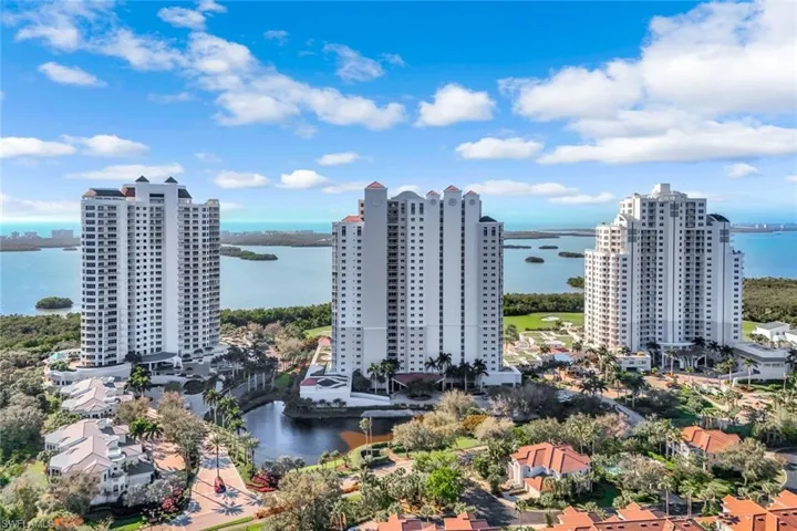 Esperia with Neighboring Towers and View of Bay