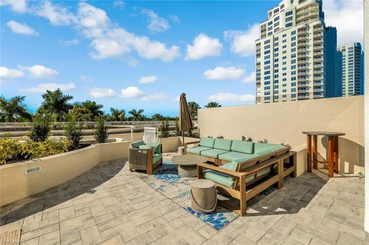 Unique Outdoor Living Area