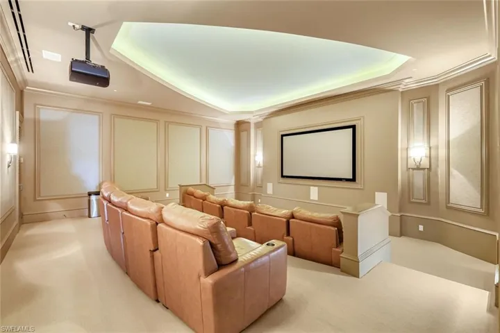 Theater Room in Amenities Area
