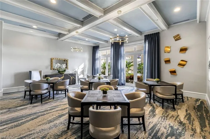 Card Room in Amenities Area