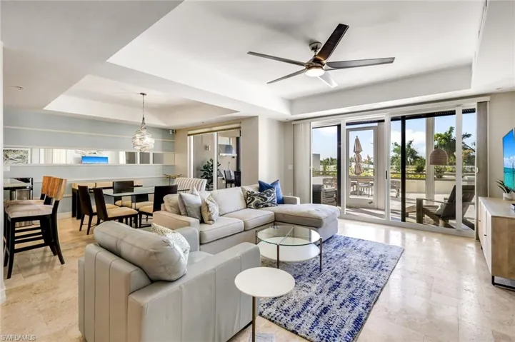 Living - Dining Area with Outdoor View