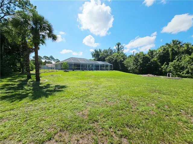 This home sits on 1/2 acre