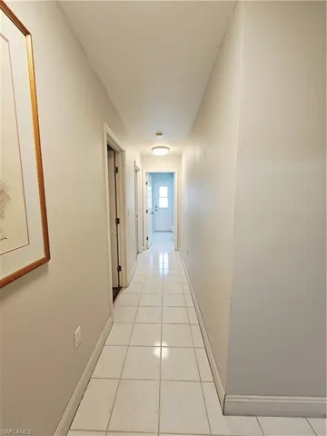 Hallway to guest bedrooms/bath