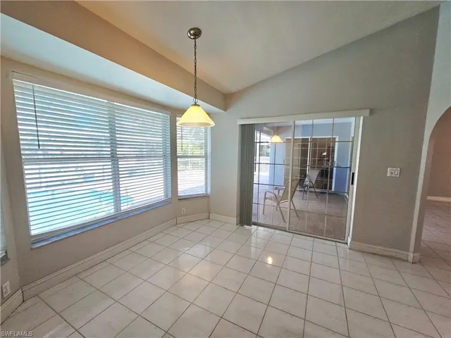 Family dining area