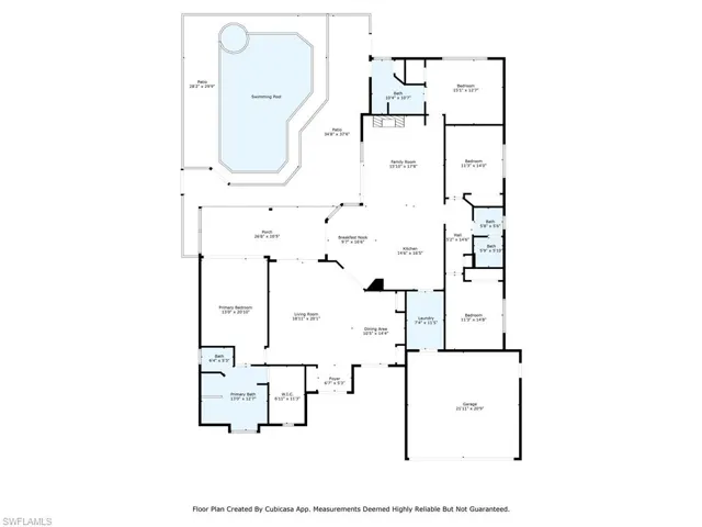 View of floor plan / room layout