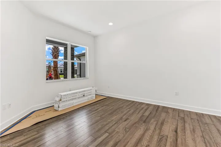 extra wood flooring included
