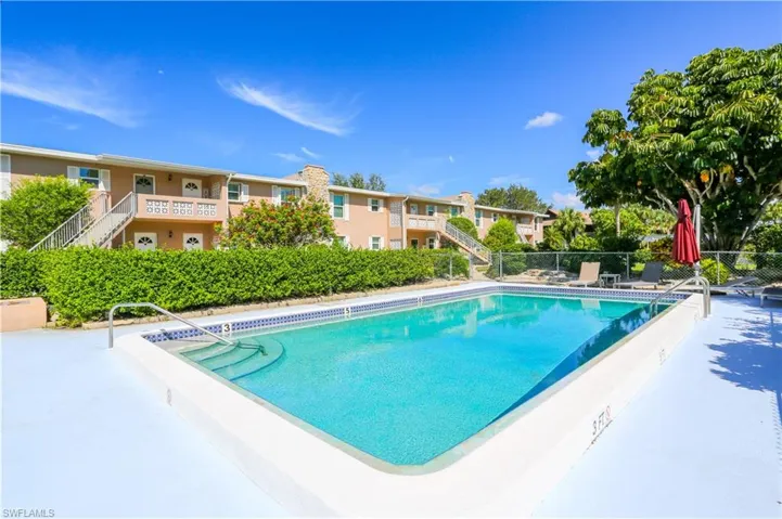 View of pool