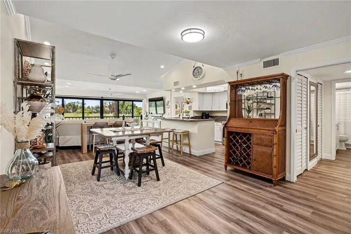 Wide open floor plan