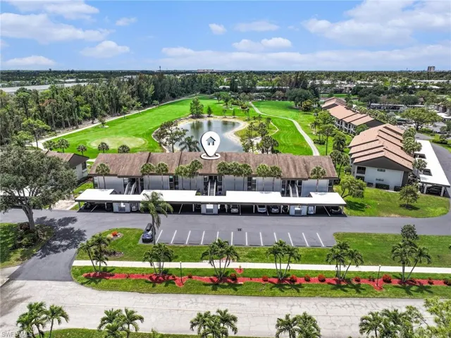 Location of unit with best view of the pond and course!