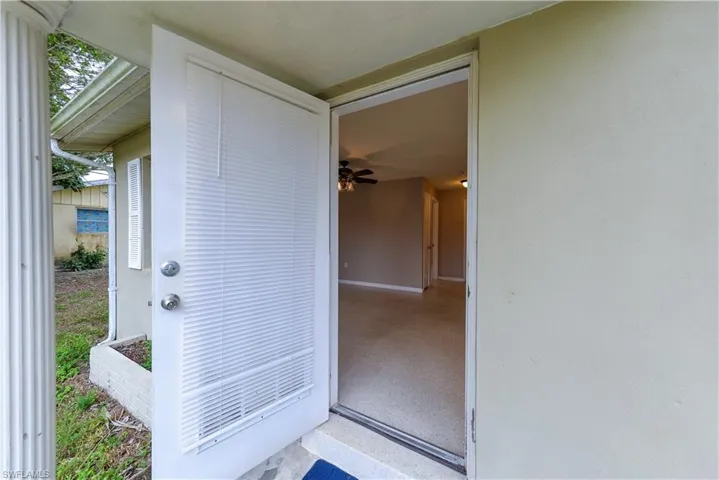 View of property entrance