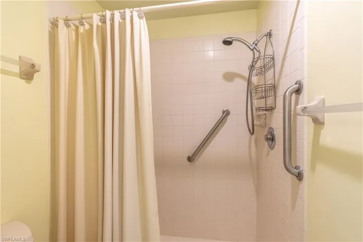 Bathroom featuring walk in shower