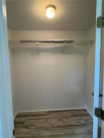 Spacious closet