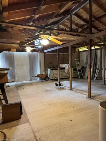 Large workshop or big storage or barn for toys