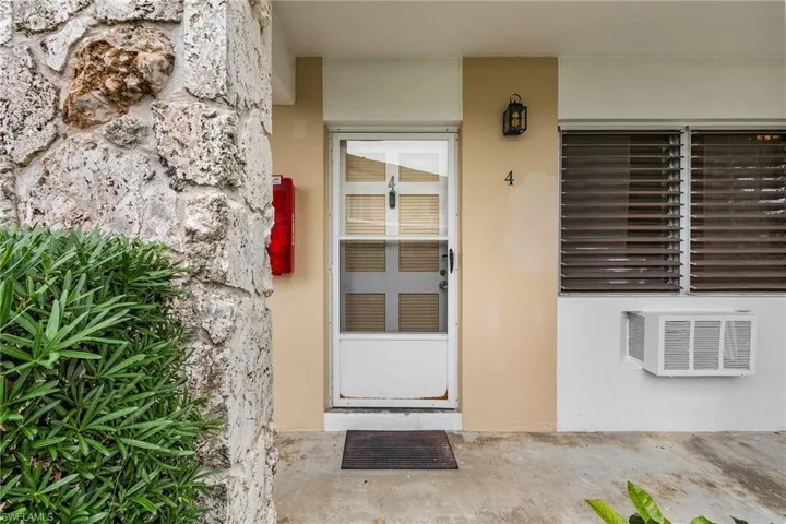 View of exterior entry