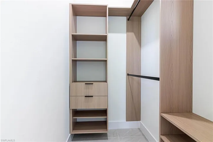 View of spacious closet