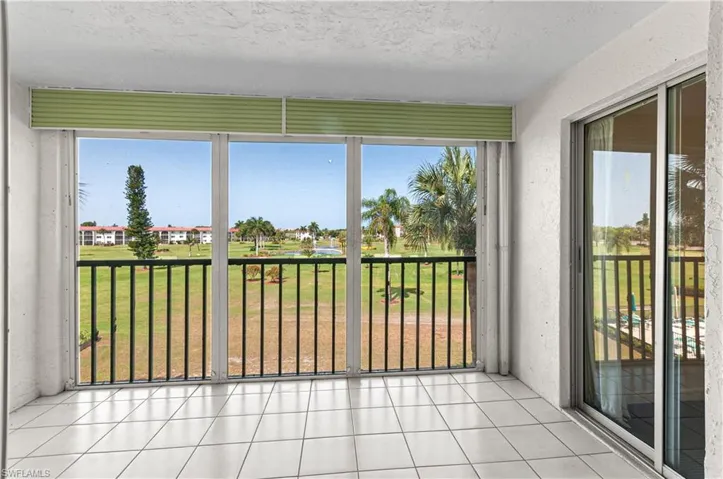 Screened in lanai