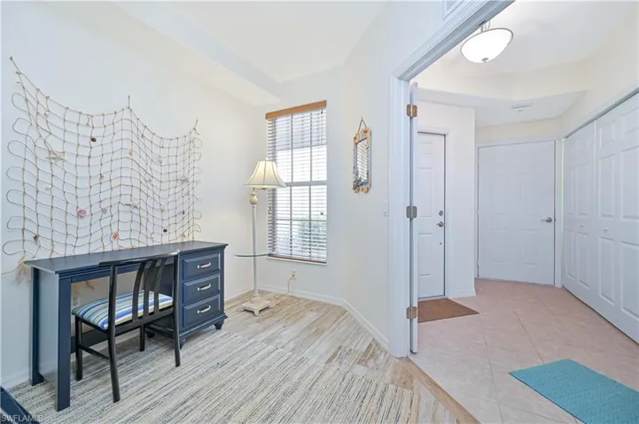 Office space featuring baseboards