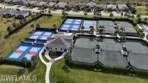 Pickleball, tennis and bocce courts