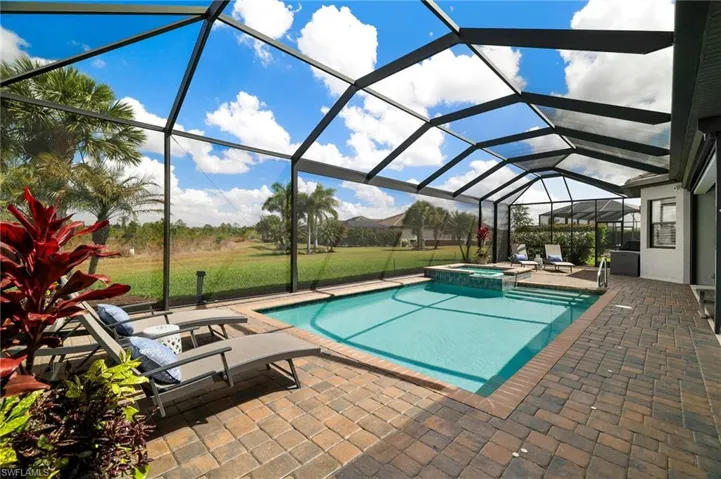 Panoramic screen overlooking private preserve